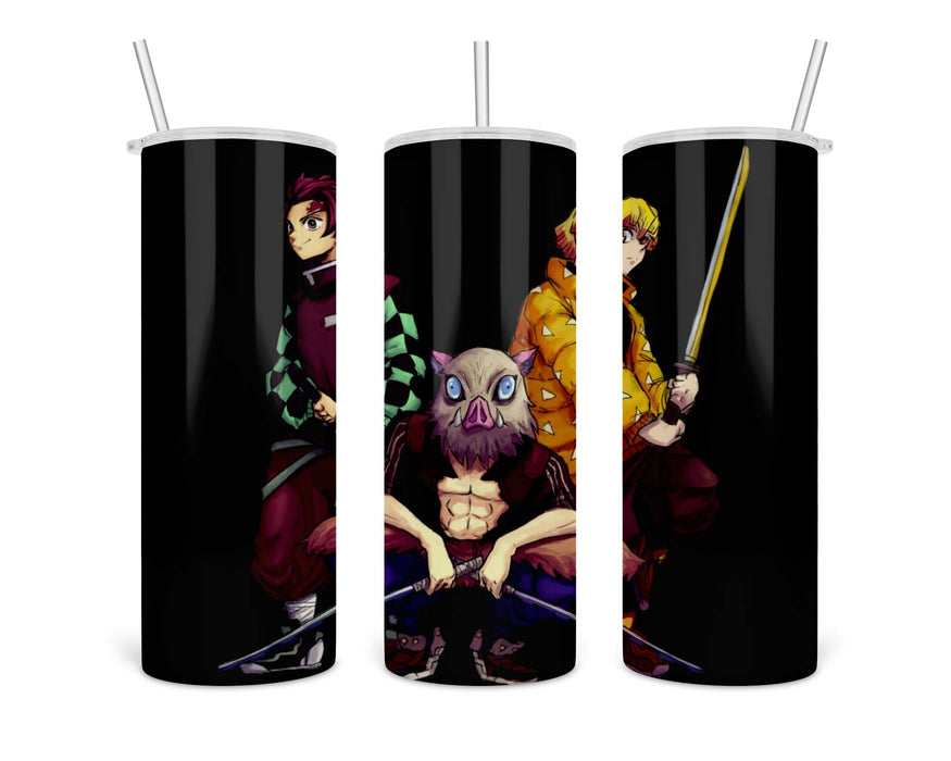 Demon Slayer Trio Double Insulated Stainless Steel Tumbler