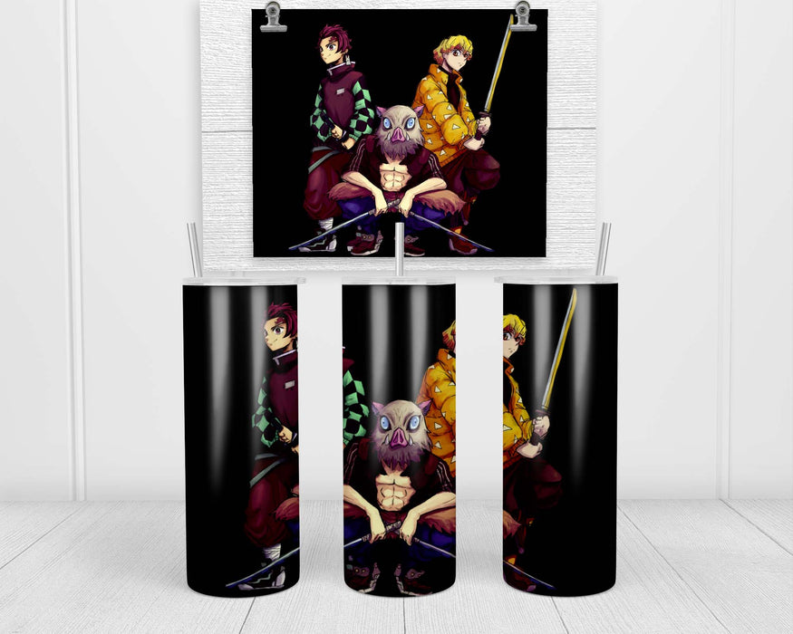 Demon Slayer Trio Double Insulated Stainless Steel Tumbler