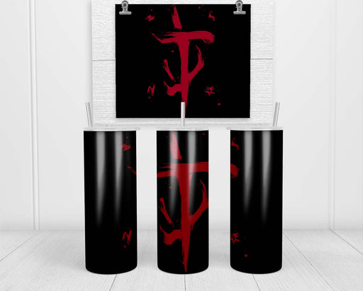 Doom Slayer Symbol Double Insulated Stainless Steel Tumbler