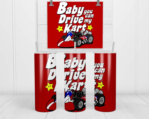 Drive My Kart Double Insulated Stainless Steel Tumbler