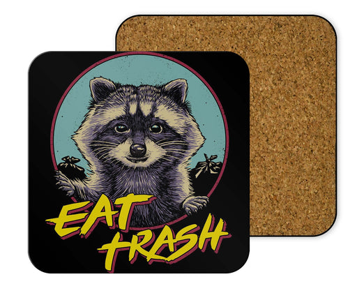 Eat Trash Coasters