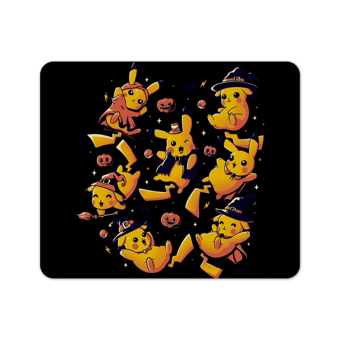 Electric Halloween Mouse Pad