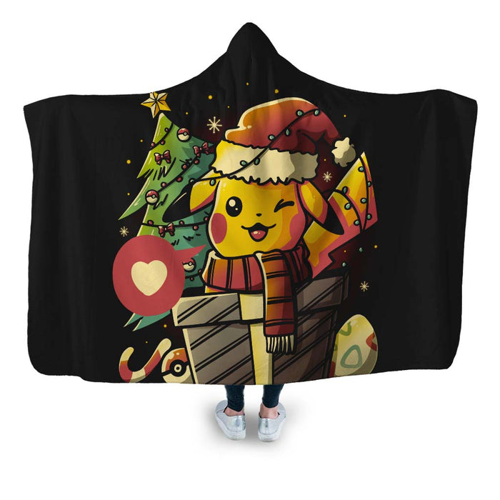 Electric Gift Hooded Blanket