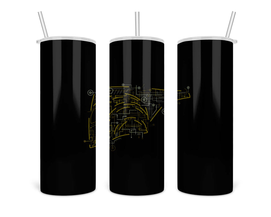 Electric Rocketeer Double Insulated Stainless Steel Tumbler