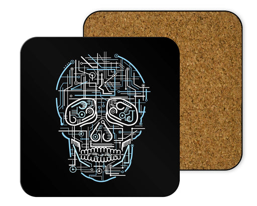 Electric Skull Coasters