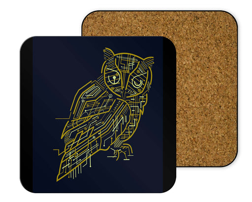 Electrical Owl Coasters
