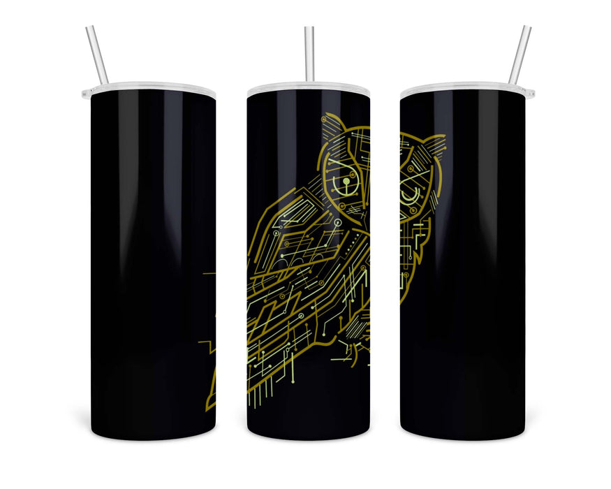 Electrical Owl Double Insulated Stainless Steel Tumbler