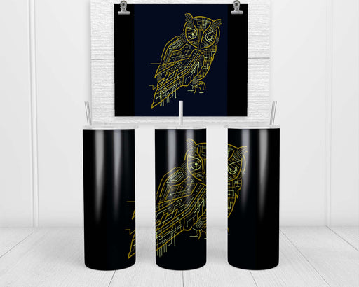 Electrical Owl Double Insulated Stainless Steel Tumbler