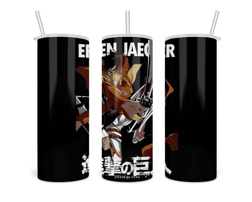 Eren Jaeger Double Insulated Stainless Steel Tumbler