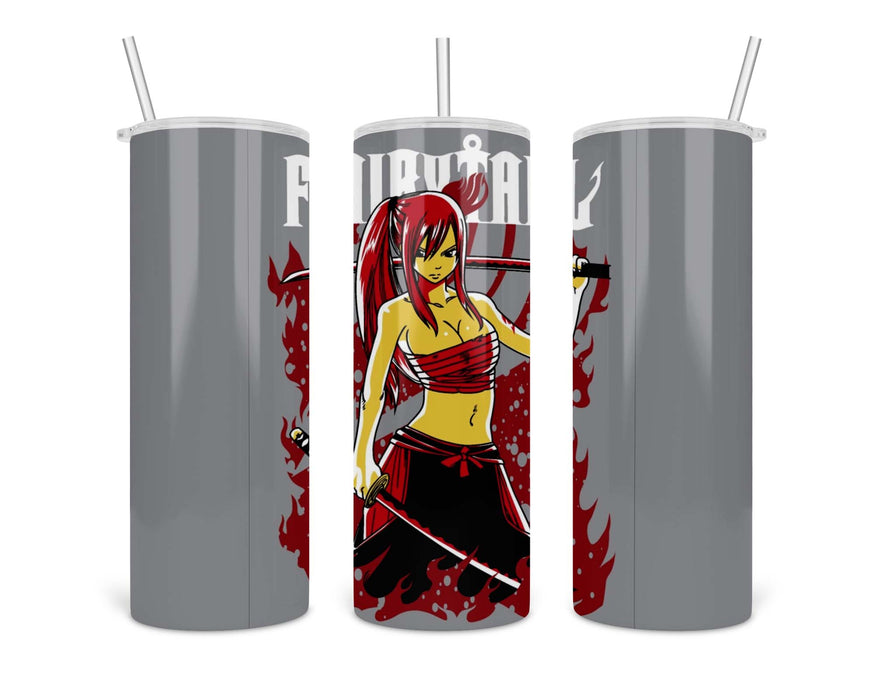 Erza Scarlet Double Insulated Stainless Steel Tumbler