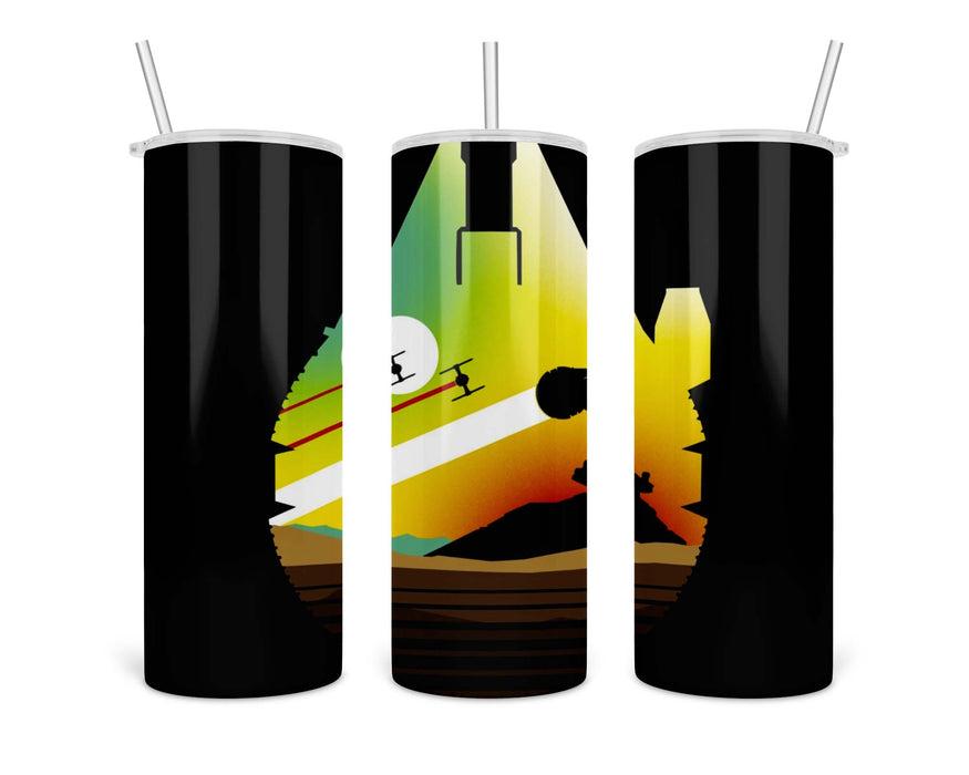 Escape From Desert Planet Double Insulated Stainless Steel Tumbler