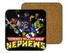 Extremely Wealthy Ninja Nephews Coasters