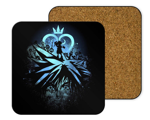 Face Of The Key Blade Coasters
