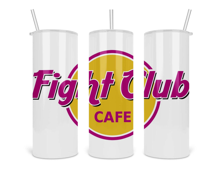 Fight Club Cafe Double Insulated Stainless Steel Tumbler