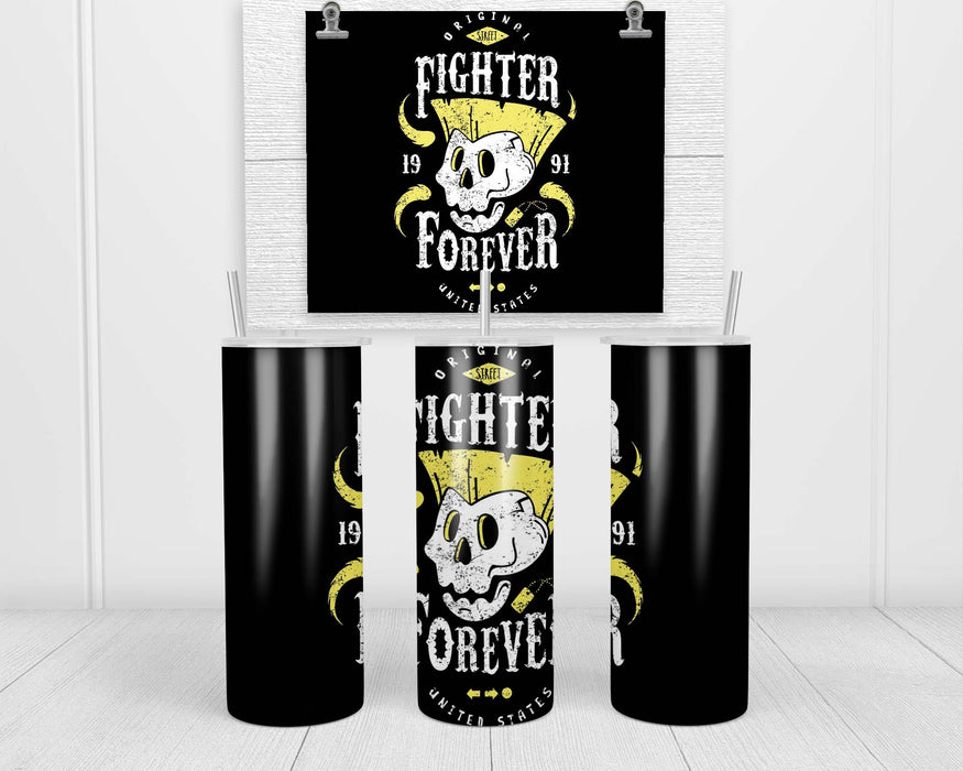 Fighter Forever Guile Double Insulated Stainless Steel Tumbler