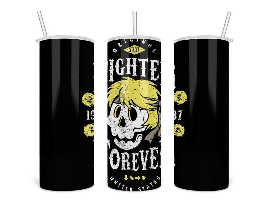 Fighter Forever Ken Double Insulated Stainless Steel Tumbler