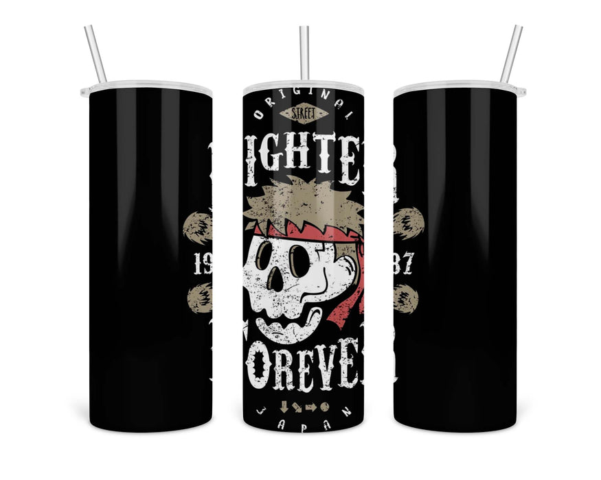 Fighter Forever Ryu Double Insulated Stainless Steel Tumbler
