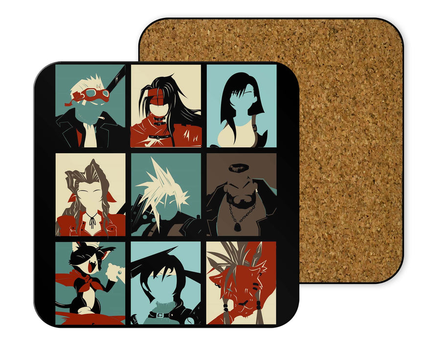 Final Pop Coasters