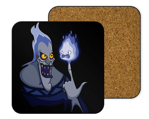 Finger Flame Coasters