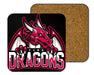 Fire Dragons Coasters