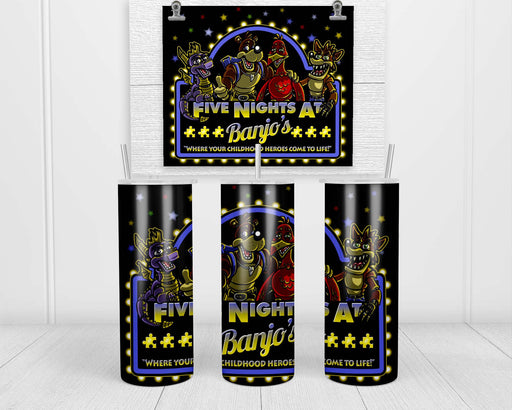 Five Nights At Banjos Double Insulated Stainless Steel Tumbler