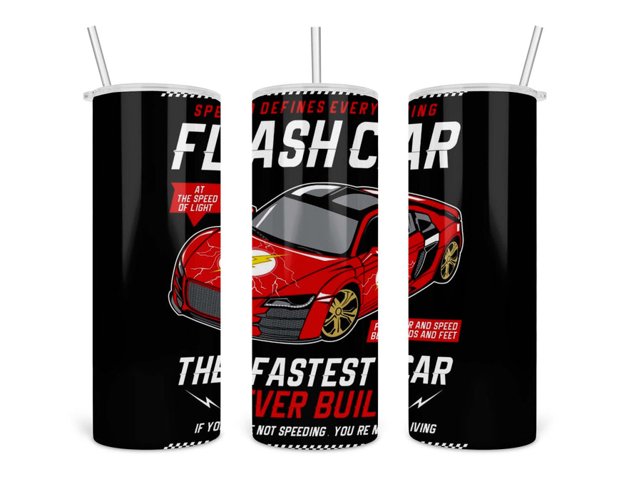 Flash Car Double Insulated Stainless Steel Tumbler