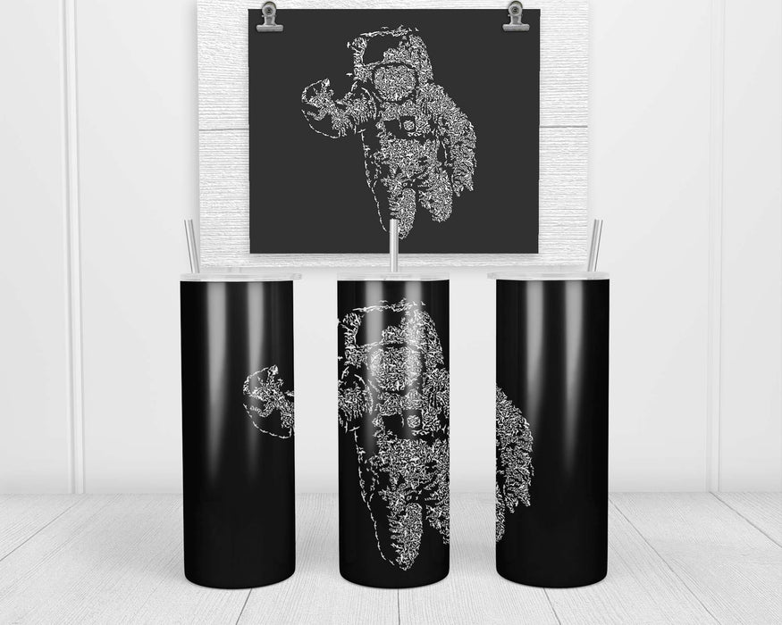 Flying Astronaut Double Insulated Stainless Steel Tumbler