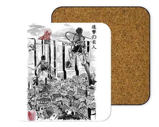 Flying For Humanity Coasters