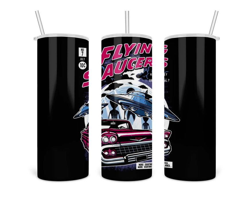 Flying Saucers 2 Double Insulated Stainless Steel Tumbler