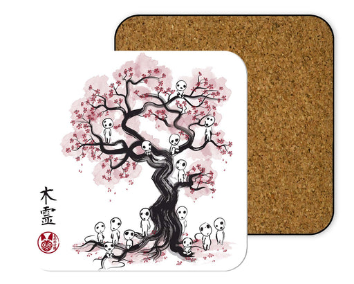 Forest Spirts Sumie Coasters