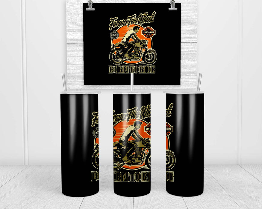 Forever Two Wheel Double Insulated Stainless Steel Tumbler