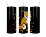 Fox In The Night Double Insulated Stainless Steel Tumbler