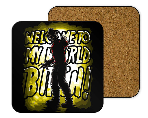 Freddy Krueger Silhouette Coasters