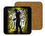 Freddy Krueger Silhouette Coasters