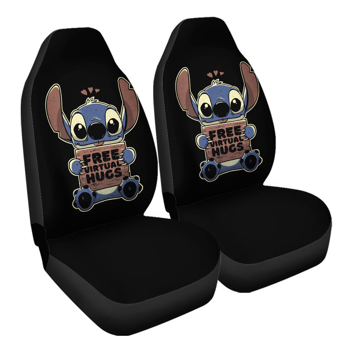 Free Virtual Hugs Car Seat Covers - One size