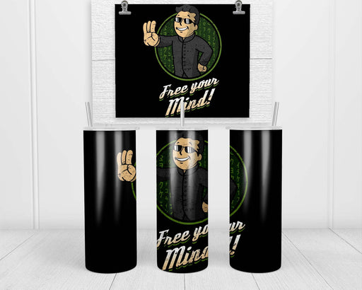 Free your Mind Double Insulated Stainless Steel Tumbler