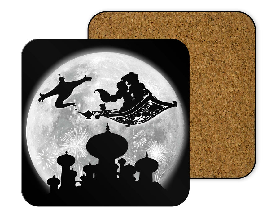 Full Moon Over Agrabah Coasters