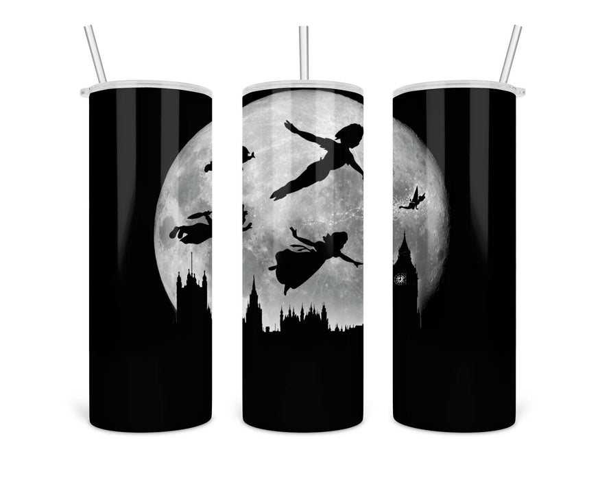 Full Moon Over London Double Insulated Stainless Steel Tumbler