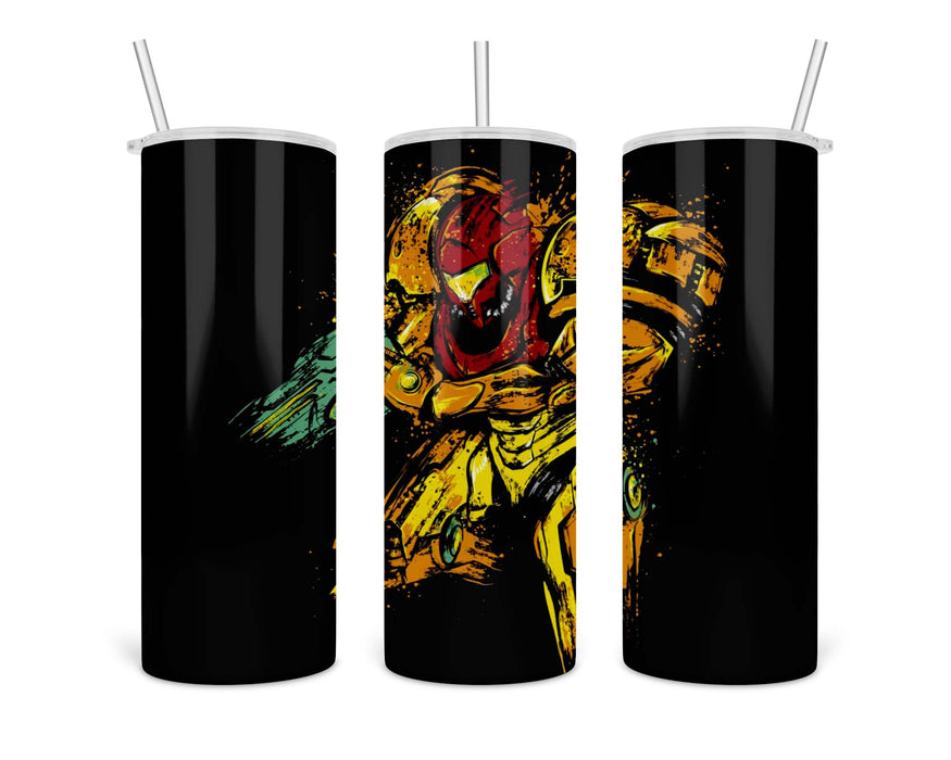 Galactic Bounty Hunter Tostadora Double Insulated Stainless Steel Tumbler