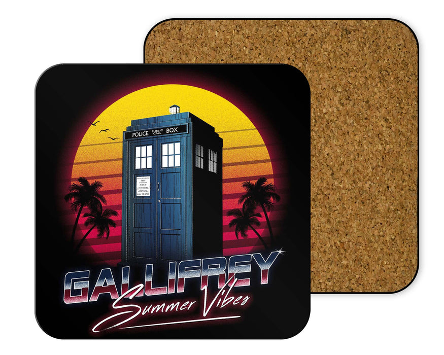 Gallifrey Summer Vibes Coasters