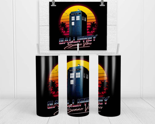 Gallifrey Summer Vibes Double Insulated Stainless Steel Tumbler
