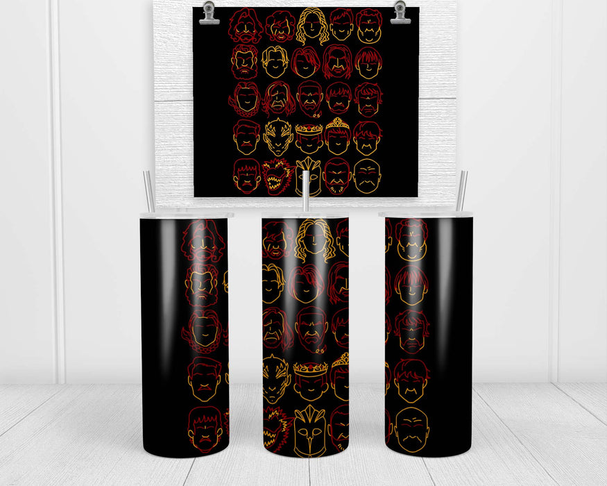 Game Of Profiles Double Insulated Stainless Steel Tumbler