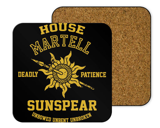 Game Of Thrones House Martell Coasters
