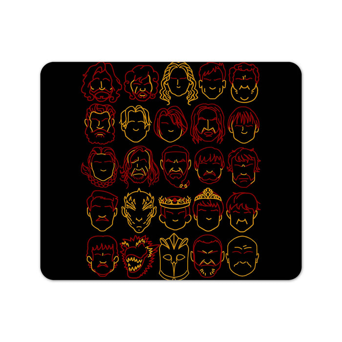 Game Of Thrones Minimalism Mouse Pad