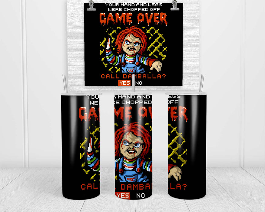 Game Over Cp2 Death Double Insulated Stainless Steel Tumbler