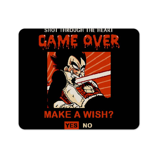 Game Over Vegeta Mouse Pad