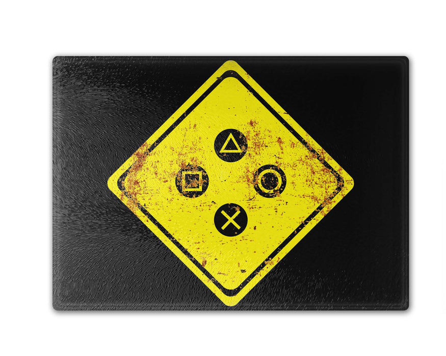 Gamer Zone Vintage Sign Cutting Board