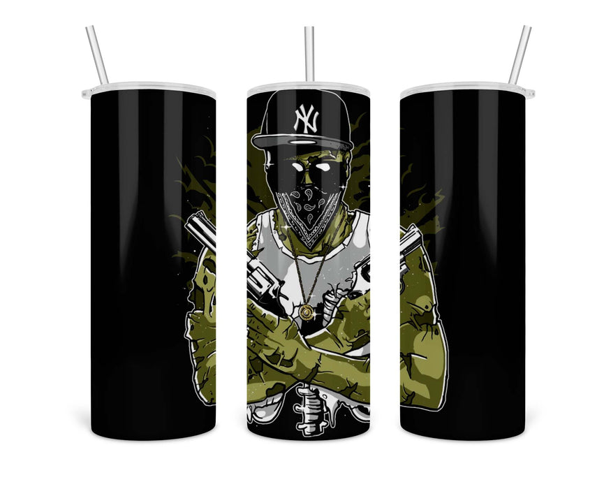 Gangsta Zombie Double Insulated Stainless Steel Tumbler