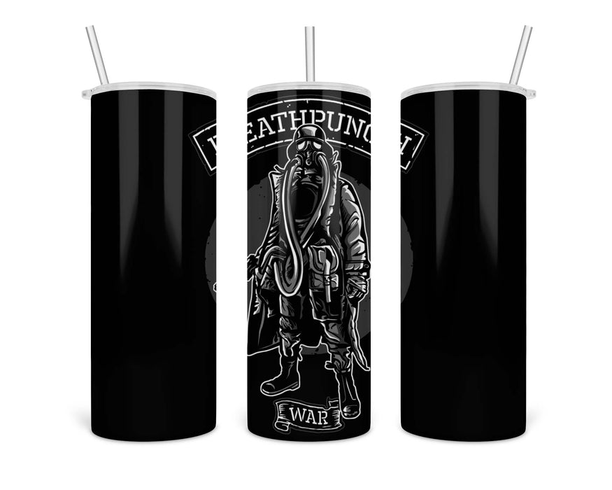 Gas Mask Soldier 2 Double Insulated Stainless Steel Tumbler