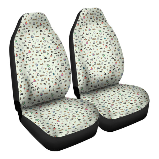 Geek Life 7 Car Seat Covers - One size